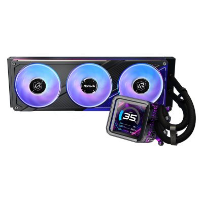 14. ASRock Phantom Gaming 360 LCD Cooler