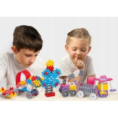 4. Marioinex Mini Waffle Constructor building blocks, 140 pieces
