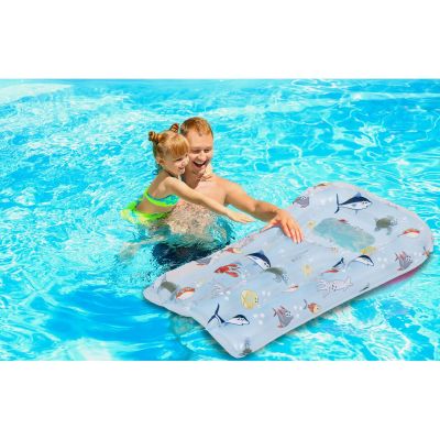 2. BEACH MATTRESS WITH WINDOW SEA FISH 72x47CM 35451