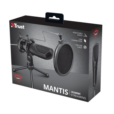 5. TRUST GXT 232 Mantis Streaming Black microphone
