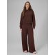 4. Women's wide-leg sweatpants 4F 4FRSS26TTROF2011-80S