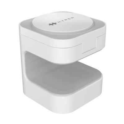 Targus HJ3320WHGL charger for mobile devices – Headphones, Smartphone, Smartwatch, White, USB, Wireless charging, Fast charging, Indoor