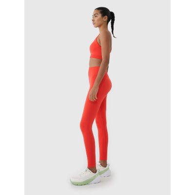 2. Women's seamless training leggings 4F 4FWSS25TFTIF380-62S