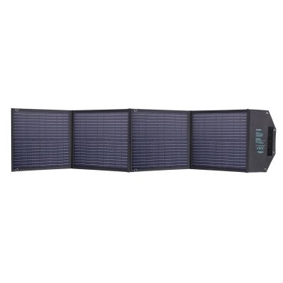 2. Choetech SC009-V2 solar foldable charger 100W USB-C / 2x USB-A PD QC - black