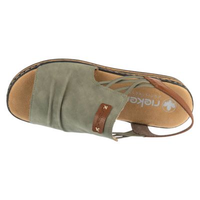 3. Rieker Sandals 62962-52 Grey 36