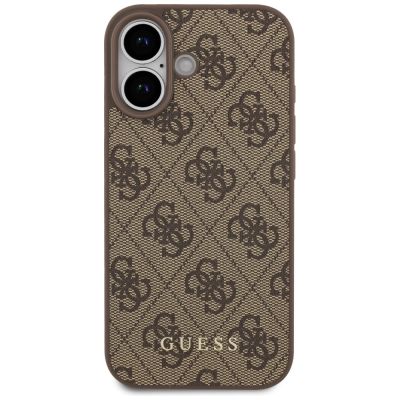 3. Guess 4G Classic Case for iPhone 17 - Brown