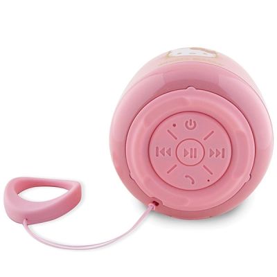 3. Hello Kitty Electroplate Gradient Bluetooth speaker - pink