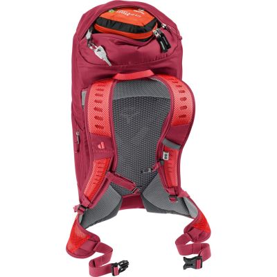 10. Deuter AC Lite 24 Hiking Backpack, Cherry/Masala