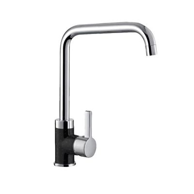 PYRAMIS SILVIO DUO kitchen faucet 090929538 black chrome granite (black speckled)