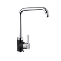 PYRAMIS SILVIO DUO kitchen faucet 090929538 black chrome granite (black speckled)