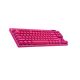 2. Logitech PRO X TKL Keyboard Pink