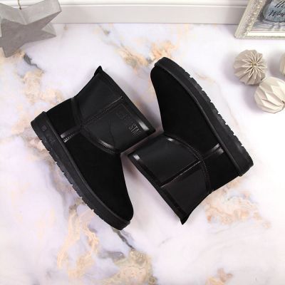 6. Big Star W INT1751B platform snow boots black