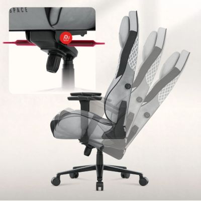 4. Huzaro Force 8.3 Grey Gaming Chair