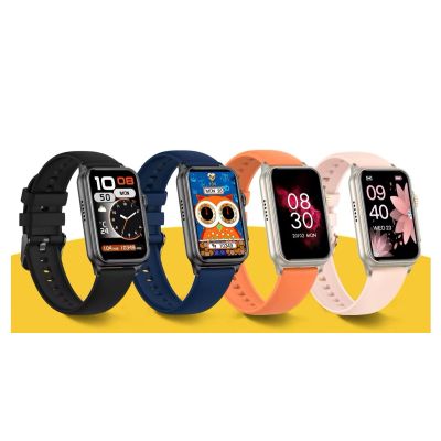 11. Women's Smartwatch RUBICON RNCF06 Titanium/Orange SMARUB221