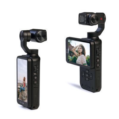 6. Ordro Pocket M5 3-Axis Gimbal Camera, 5K, for Vlogging and YouTube – Black