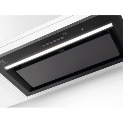 15. ELECTROLUX LFG815K Chimney Hood 80 cm | 650 m3/h | Hob2Hood | LED | Black