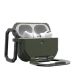 2. UAG Monarch – Protective Case for AirPods Pro 3 (olive/silver)