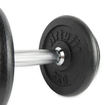 12. VIRTUFIT ADJUSTABLE PRO DUMBBELL SET - BARBELL SET - CAST IRON - 1 X 15 KG