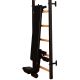 61. GYMNASTIC LADDER WITH A HAND BAR AND A BENCH KIT 723B