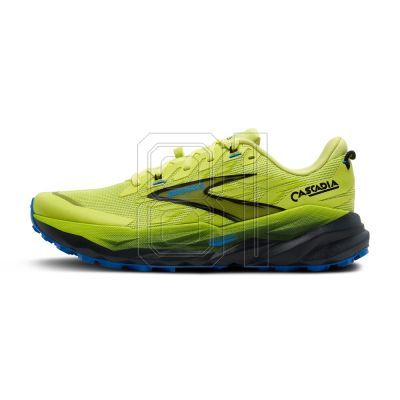 3. Men's Cascadia 19 Trail Running Shoes Lime