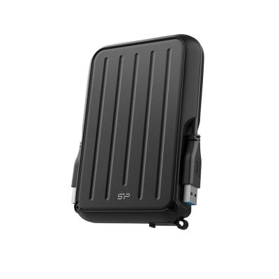2. Silicon Power Armor A66 external HDD (5TB; 2.5"; USB 3.2; Black; SP050TBPHD66LS3K)