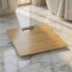 6. Esperanza Bamboo EBS012 Bathroom Scale (Brown)