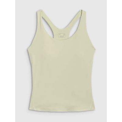 6. Women's quick-drying slim yoga and pilates top 4F 4FWSS25TFSLF428-42S