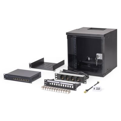 7. Digitus SOHO Pro Network Kit, 254 mm (10") - 6U, 315 x 300 mm (W x D)