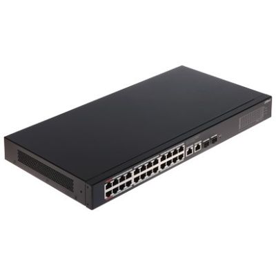 Dahua Technology CS4228-24GT-240 Managed Network Switch L2 Gigabit Ethernet (10/100/1000) Supports PoE Black