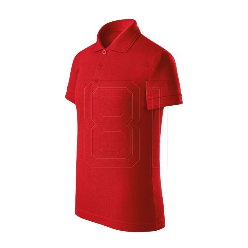 2. Malfini Pique Polo Free Jr polo shirt MLI-F2207 red