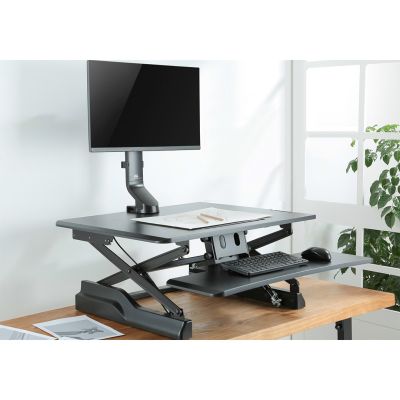 11. Maclean MC-853 Desk Monitor Mount (desk-mounted; 17"–32"; max. 8 kg)