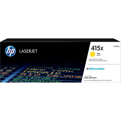 2. HP Toner Yellow HP 415X, HP415X=W2032X, 6000 pages