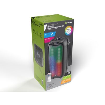 4. Tracer TRAGLO46925 Portable/Party Speaker Portable Stereo Speaker Black 16W