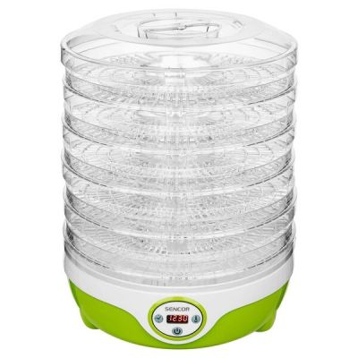 3. Sencor SFD 851GR Food Dehydrator Light Green, Transparent 240 W