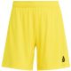 2. Adidas Entrada 26 women's shorts yellow JZ2540