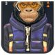 11. Nimmy Cool&Cute 2.0 Monkey case for iPhone 15 - black