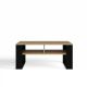 3. COFFEE TABLE MODERN 2P SLIM ARTISAN BLACK LEG