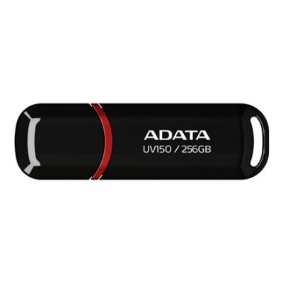 3. ADATA UV150 AUV150-256G-RBK Flash Drive (256GB, USB 3.0, black)