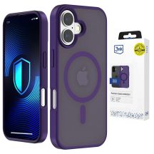 3mk Smoke MagCase for iPhone 17 - purple-translucent
