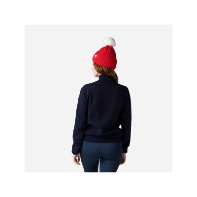 4. Rossignol W Victoire Tn Knit Navy Blue Sweater