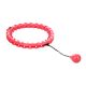 FH01 RED HULA HOP WITH WEIGHT