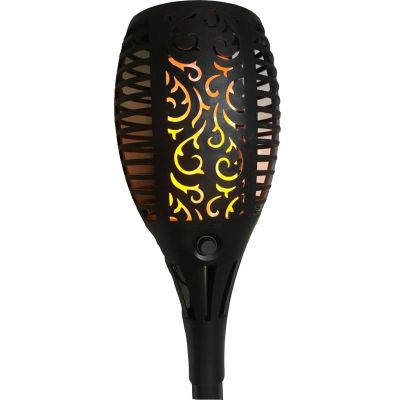 3. SOLAR TORCH LAMP DANCING FLAMES 10X10X79CM 36 LED