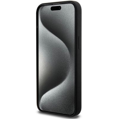 5. BMW M Silicone Pattern MagSafe case for iPhone 15 Pro Max - black