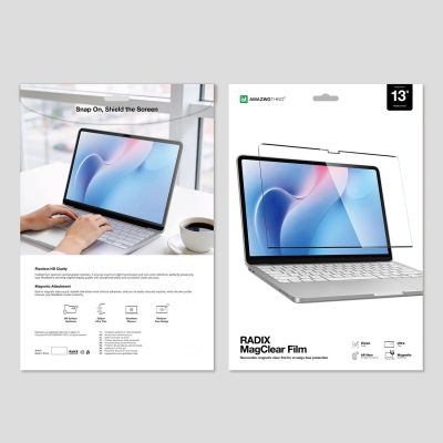 9. AmazingThing Radix MagClear Film for MacBook Neo 13"