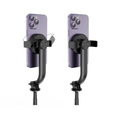 4. Tech-Protect L04S Bluetooth Selfie Stick with Tripod up to 95cm and 360 Head - Black