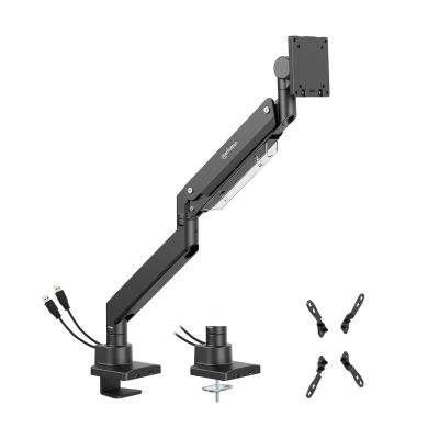 5. Manhattan 462594 Monitor Holder/Stand 144.8 cm (57") Desk Black