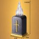 3. BATTERY-OPERATED LED CANDLE WITH TIMER LANTERN INSERT 16CM