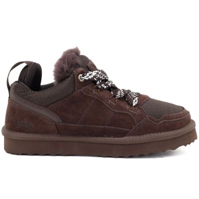 2. Women’s leather ankle boots, warm-lined shoes in chocolate brown Vinceza 102670