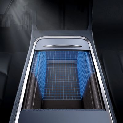 16. Baseus T-Space Series car organizer for Tesla Model 3 / Y - gray