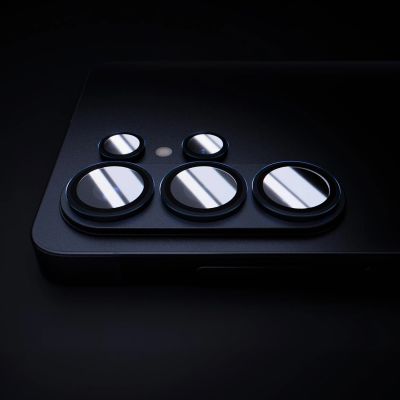 10. 3mk Lens Protection Pro Black Hybrid Glass for the Camera Lens on the Samsung Galaxy S26 Ultra